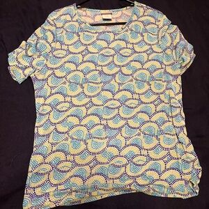 Patterned Women's Top - Multicolor
